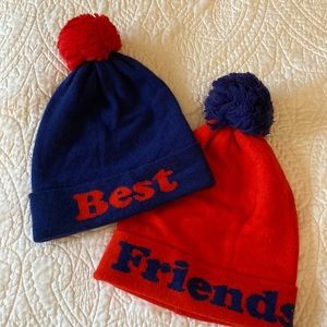BEST FRIENDS beanies, limited Neiman Marcus x Target (Band of Outsiders)